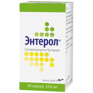 Купить: Энтерол 250 мг 30 шт капсулы флакон
