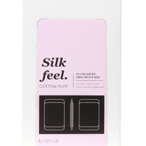 Купить: Missha Silk Feel Cotton Puff 80 шт ватные диски
