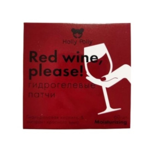 Купить: Holly Polly 60 шт патчи для глаз гидрогелевые патчи с гиалуроновой кислотой и экстрактом красного вина