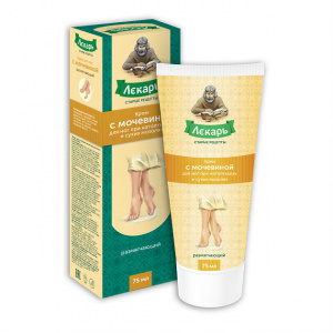 Купить: Лекарь 75 мл крем с мочевиной для ног при натоптышах и сухих мозолях размягчающий