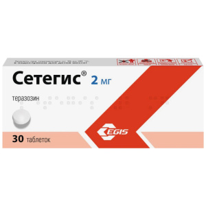 Купить: Сетегис 2 мг 30 шт таблетки