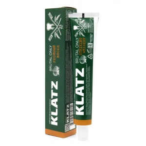 Купить: Klatz Brutal Only 75 мл паста зубная для мужчин убойный виски