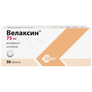 Купить Велексин 75 мг 56 шт таблетки