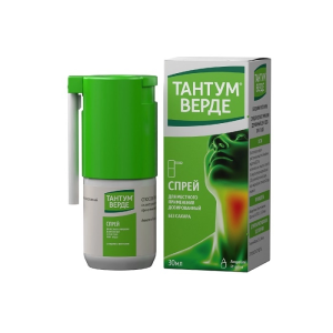 Купить: Тантум Верде 30 мл 176 доз спрей 