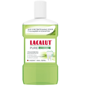 Купить: Lacalut Pure Herbal 475мл ополаскиватель для полости рта