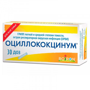 Купить: Оциллококцинум 1 доз 30 шт гранулы гомеопатические