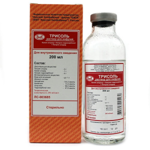 Купить: Трисоль 200 мл раствор для инфузий