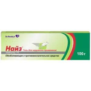 Купить Найз 1 % 100 г гель для наружного применения