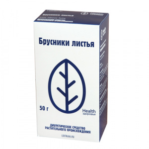 Купить: Брусника листья 50 г пачка