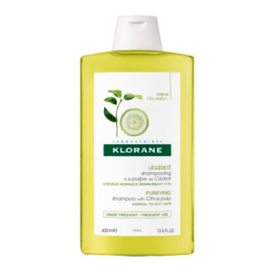 Купить: Klorane 400 мл шампунь тонизирующий мякоть цитрона