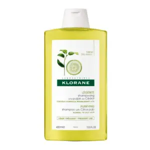 Купить Klorane 400 мл шампунь тонизирующий мякоть цитрона