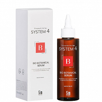 Купить System 4 Bio Botanical Serum 150 мл сыворотка ботаническая против выпадения для стимуляции роста волос