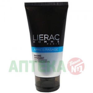 Купить: Lierac Homme 75 мл бальзам после бритья успокаивающий