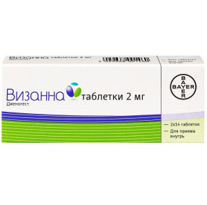 Купить: Визанна 2 мг 28 шт таблетки