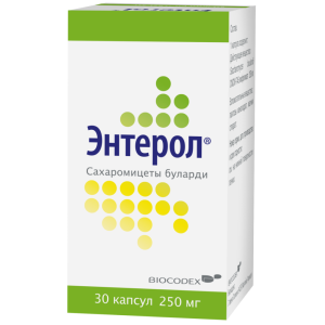 Купить: Энтерол 250 мг 30 шт капсулы блистер