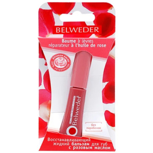 Купить: Belweder 7 мл бальзам для губ масло розовое жидкий