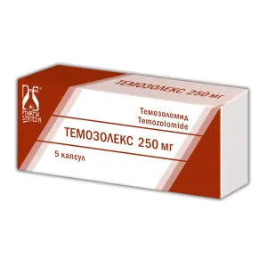 Купить Темозолекс 250 мг 5 шт капсулы