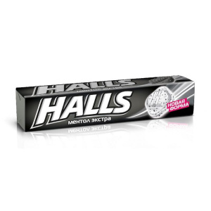 Купить: Halls 25 г карамель леденцовая ментол экстра