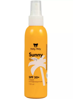 Купить: Holly polly SPF 50+ 150 мл спрей солнцезащитный для лица и тела