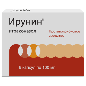 Купить: Ирунин 100 мг 6 шт капсулы