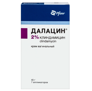 Купить: Далацин 2 % 40 г крем вагинальный туба
