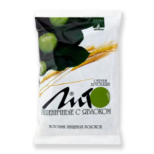 Купить: Лито 200г отруби пшеничные хрустящие с кальцием и яблоком