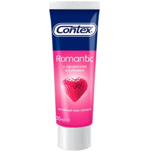 Купить: Contex Romantic 30 мл гель-смазка лубрикант клубника