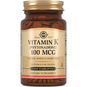 Купить: Solgar Витамин К 100 шт таблетки