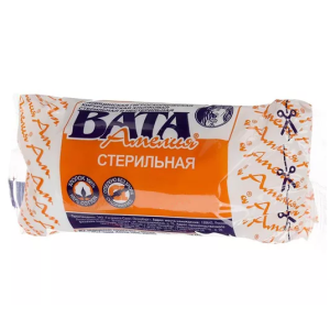 Купить: Вата хирургическая 50 г стерильная