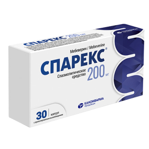 Купить: Спарекс 200 мг 30 шт капсулы с пролонгированным высвобождением
