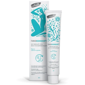 Купить: Гинокомфорт 50 г гель для интимной гигиены женский восстанавливающий