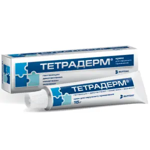 Купить Тетрадерм 15 г крем для наружного применения