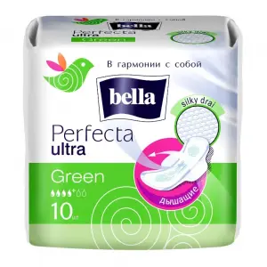 Купить Bella Perfecta Ultra 10 шт прокладки гигиенические зеленый