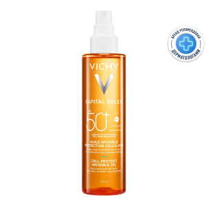 Купить: Vichy Capital Soleil 200 мл масло солнцезащитное увлажняющее SPF50+