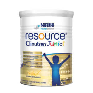 Купить: Nestle Health Science Ресурс Юниор 400 г смесь для полноценного сбалансированного питания детей от 1 до 10 лет банка