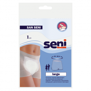 Купить: Seni San 1 шт трусы одноразовые фиксирующие размер L