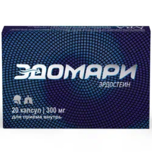 Купить: Эдомари 300 мг 20 шт капсулы