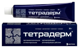 Купить: Тетрадерм 30 г крем для наружного применения