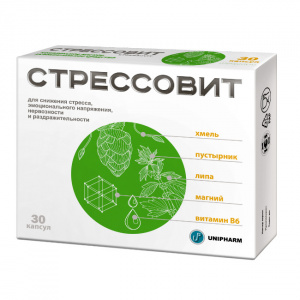 Купить: Стрессовит 654 мг 30 шт капсулы