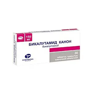 Купить Бикалутамид-Канон 150 мг 30 шт таблетки покрытые пленочной оболочкой