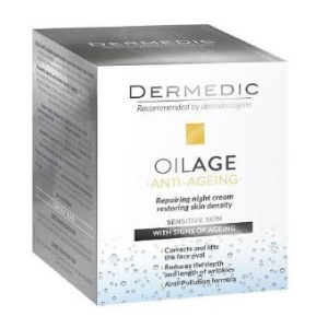 Купить: Dermedic Oilage 50 мл крем ночной для восстановления упругости кожи