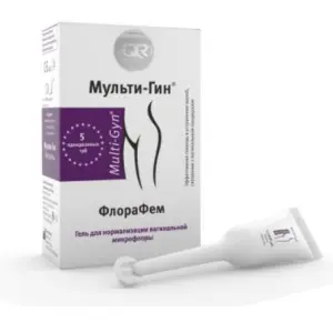 Купить Мульти-Гин ФлораФем 5 мл 5 шт гель для нормализации вагинальной микрофлоры