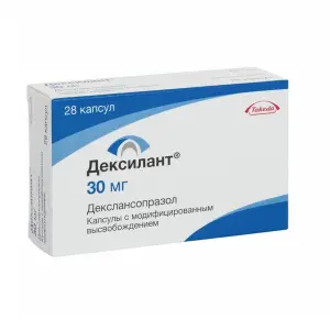 Купить Дексилант 30 мг 28 шт капсулы с модифицированным высвобождением