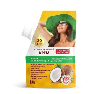 Купить: Фитокосметик Народные рецепты 50 мл крем солнцезащитный для лица и тела ультраувлажняющий SPF30