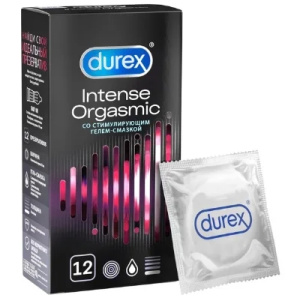 Купить: Durex Intense Orgasmic 12 шт презервативы рельефные