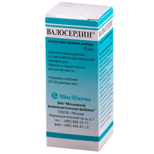 Купить Валосердин 15 мл капли