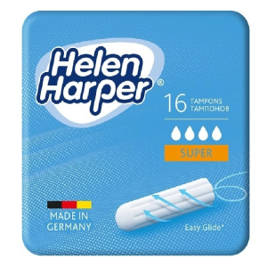 Купить: Helen Harper Super 16 шт тампоны женские гигиенические без аппликатора
