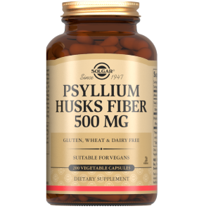 Купить: Solgar Псиллиум пищевые волокна 500 мг 200 шт капсулы