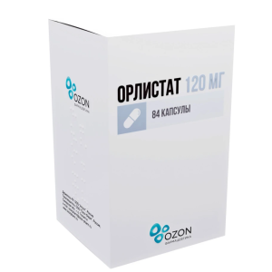 Купить: Орлистат 120 мг 84 шт капсулы