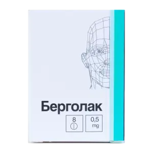 Купить Берголак 0,5 мг 8 шт таблетки